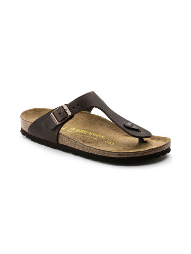 Birkenstock Gizeh NU Oiled Habana Narrow Fit Жени - Сандали Birkenstock - Кафяв - 743833-4.5 - Size: 4.5