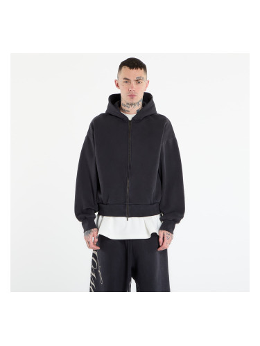 Суитшърт Fear of God Essentials Classic Full Zip Hoodie Vintage Black L