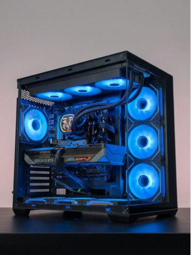 RTX 5070 / Ryzen 7 5800X3D / 32GB / 1TB NVMe - Геймърски компютър Dark