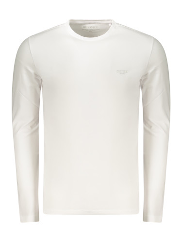 GUESS JEANS MEN'S LONG-SLEEVED T-SHIRT WHITE
