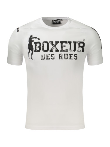 Бяла тениска с къс ръкав Boxeur des Rues