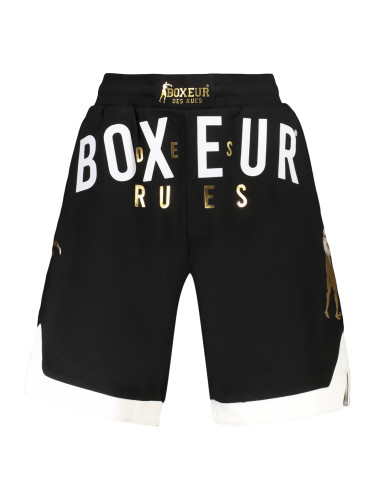 Мъжки черен спортен панталон Boxeur Des Rues