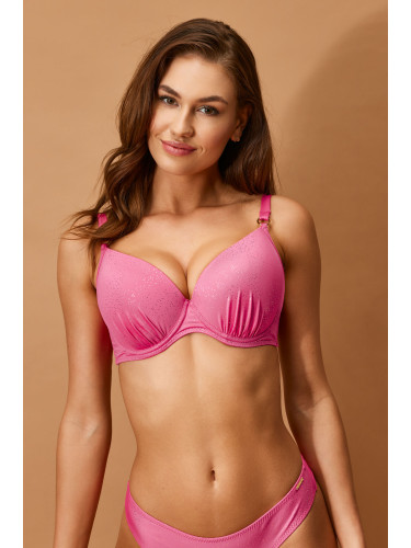 Горнище на бански костюм Glitter Pink I Push-Up