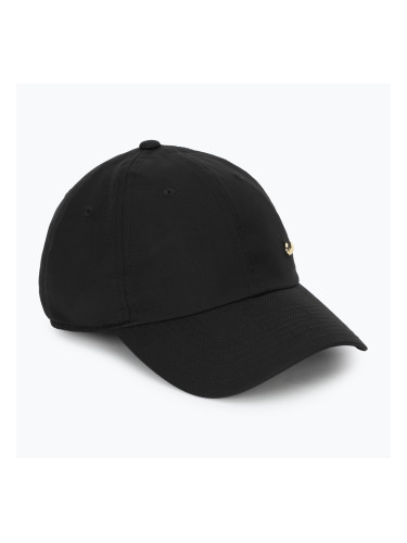 Шапка с козирка Nike Dri-Fit Club Unstructured Metal Swoosh black/metallic gold