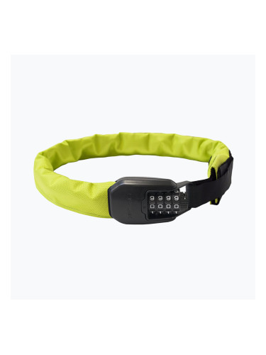 Заключване за велосипед Hiplok Spin neon yellow