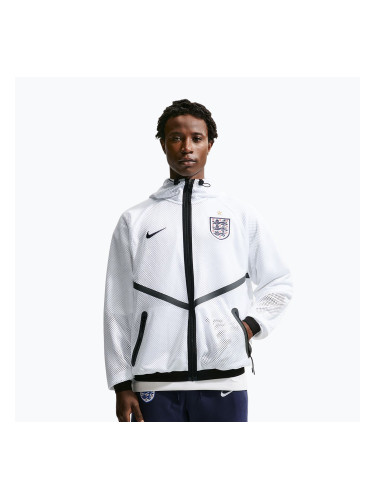 Мъжко футболно яке Nike England Dri-Fit Soccer Anthem white/black/obsidian