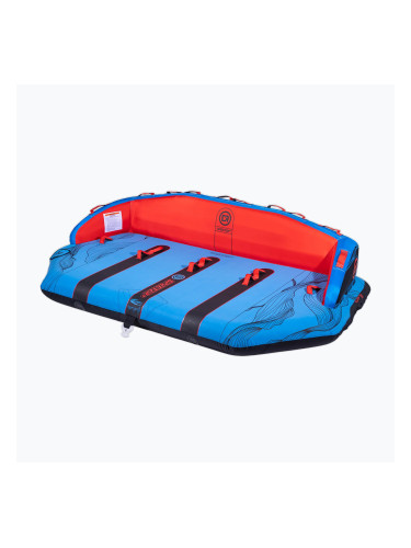 Плаващо устройство за теглене O'Brien Specter 4 Towable Boat Tube blue/red