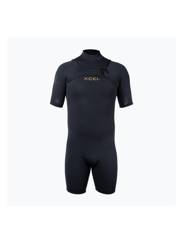 Мъжки неопреннов костюм за плуване Xcel Comp+ Spring 2/1,5 mm SS black