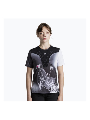 Дамска тениска за бягане X-Bionic Corefusion Run Shirt yinyang/x black/x white