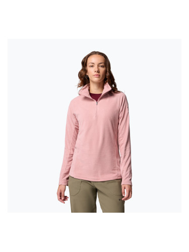 Дамски суитшърт от полар Columbia Glacial IV 1/2 Zip eraser pink