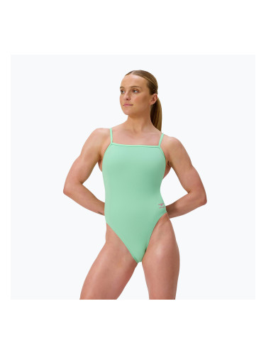 Дамски цял бански костюм Speedo FL Solid Web Back alfalfa green