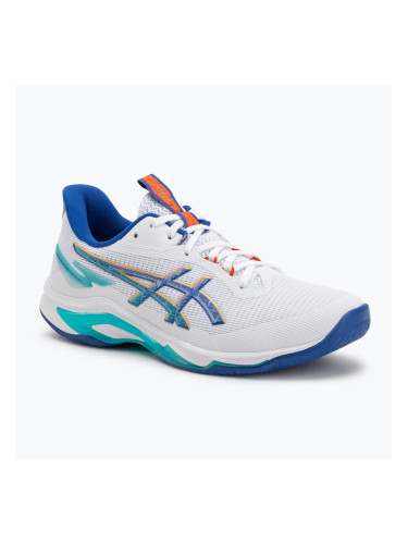 Мъжки обувки за волейбол ASICS Netburner Ballistic FF 4 white/asics blue