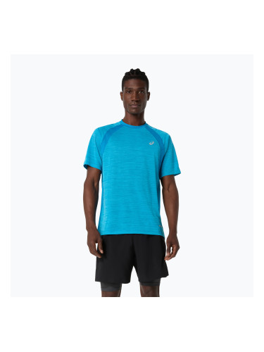 Мъжка тениска за бягане ASICS Road aegean blue
