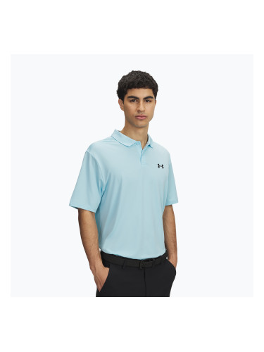 Мъжка тениска Under Armour Matchplay Polo stream/black