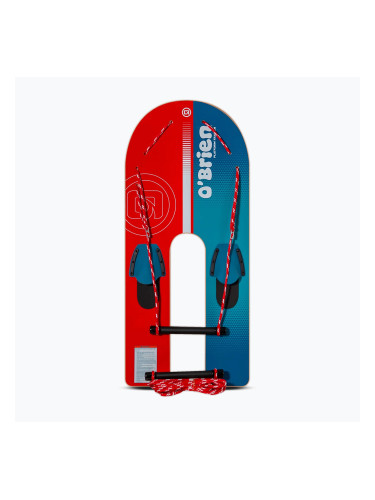 Комплект водни ски за деца O'Brien Platform Trainer Waterski red/blue