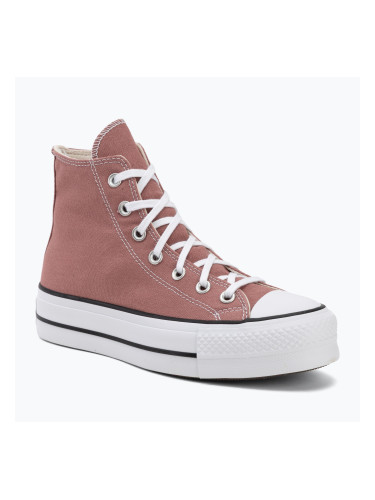 Дамски кецове Converse Chuck Taylor All Star Lift Hi light saddle/natural ivory