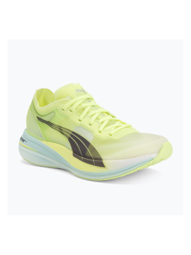 Дамски обувки за бягане PUMA Deviate Nitro Elite Racer yellow/green/blue/grey/white/black