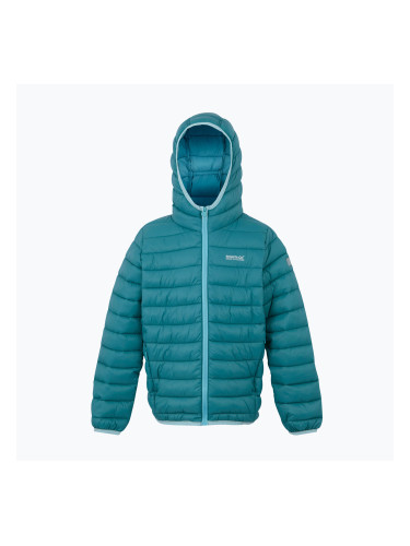 Детско яке REGATTA Hooded Marizion storm blue/nordic blue