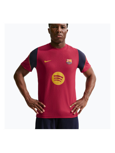 Мъжка футболна фланелка Nike FC Barcelona Dri-Fit ADV Strike Elite noble red/blackened blue