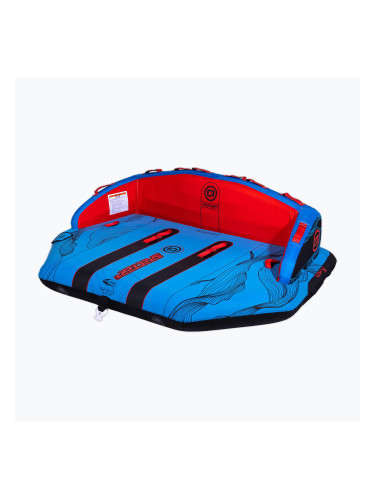 Плаващо устройство за теглене O'Brien Specter 3 Towable Tube blue/red