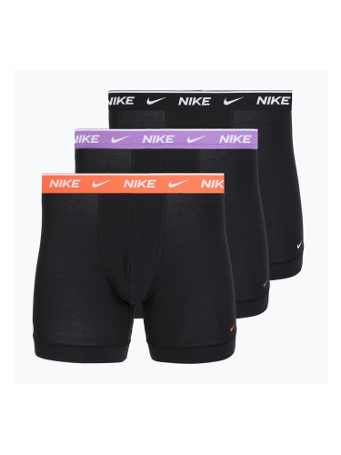 Мъжки боксерки Nike Essential Cotton Stretch 3 pairs cinder black