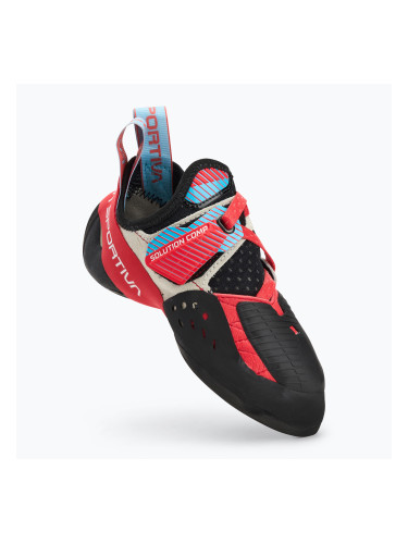 La Sportiva Solution Comp хибискус/ малибу синьо дамска обувка за катерене