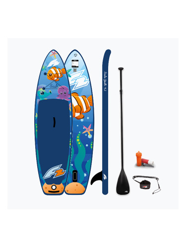 Детска SUP дъска F2 Scuba Youth 8'2“ blue