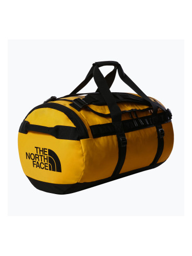 Пътна чанта The North Face Base Camp Duffel M 71 l summit gold/black/npf