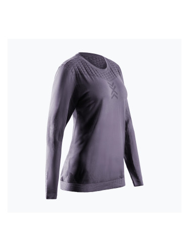 Дамска блуза за бягане с дълъг ръкав X-Bionic X-Ential Shirt muted lavender