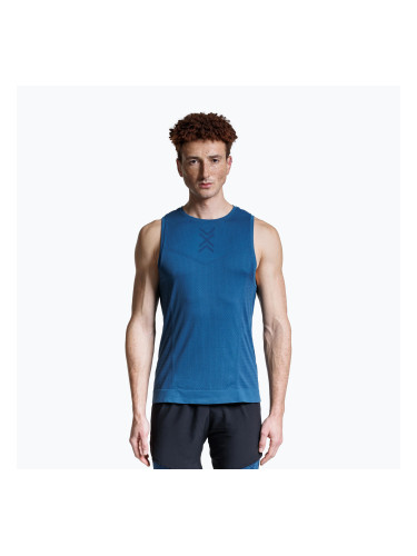 Koszulka do biegania męska X-Bionic Xceed Run slate blue/marine
