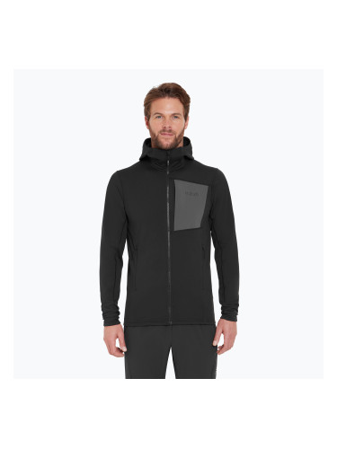 Мъжки суитшърт Rab Superflux Hoody black QFG-13-BLK