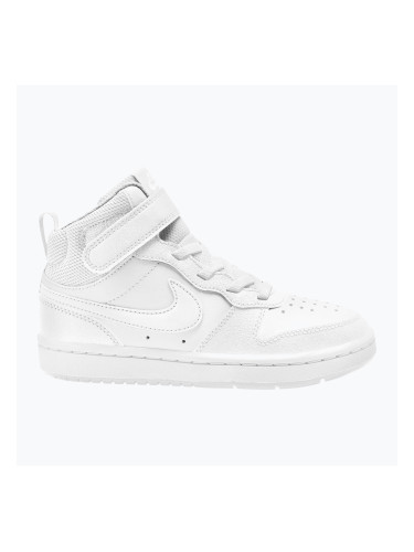 Детски обувки Nike Court Borough Mid 2 white/white/white