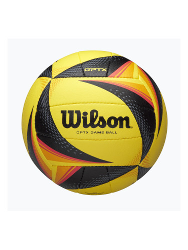 Волейболна топка Wilson OPTX AVP VB Game black/yellow размер 5