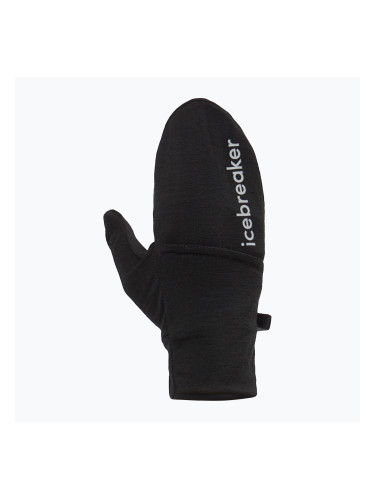 Ръкавици за трекинг Icebreaker Merino Sierra Convertible Mitten black