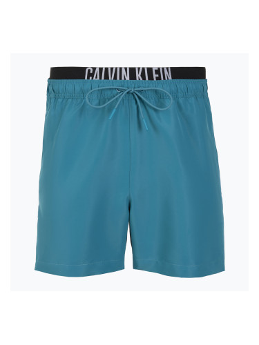 Мъжки шорти за плуване Calvin Klein KM0KM01093 Intense Power Medium Double WB буреносно синьо