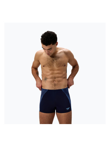 Мъжки боксерки за плуване Speedo Endurance+ MAX Splice Aquashort navy/sugar blue