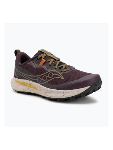 Мъжки обувки за бягане Saucony Peregine 15 wine/kodiak