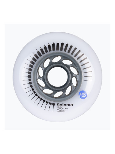 Колела за ролери Powerslide Spinner 90 mm/88A 4 pcs. white