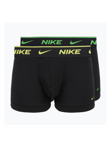 Мъжки боксерки Nike Essential Cotton Stretch 2 pairs black pepper