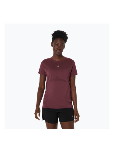 Дамска тениска за бягане ASICS Seamless dark currant/port royal