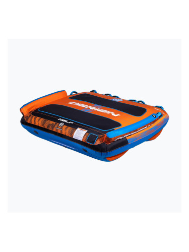 Плаващо устройство за теглене O'Brien Heli 3 Boat Tube Orange / Blue