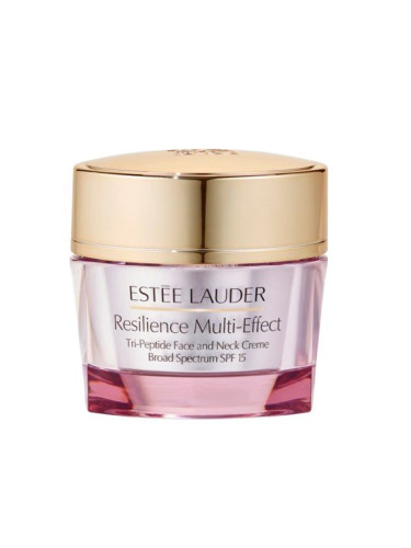 Estee Lauder Resilience Multi-Effect Tri-Peptide Face and Neck Creme SPF 15 Дневен крем за лице и шия за нормална кожа
