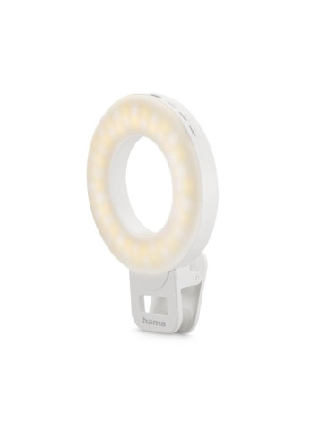 Hama LED Ринг Лампа "ToGo", 3 режима, презареждаема, USB-C