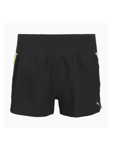 Дамски шорти за бягане Puma Run Lite Woven Ultra Shorts black/neon