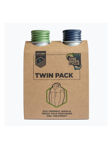 Течности за пране на дрехи STORM Apparel Wash Twin Pack 75 ml