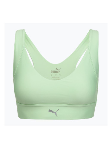 Сутиен за бягане Puma High Impact Ultraform Running Bra green/silver