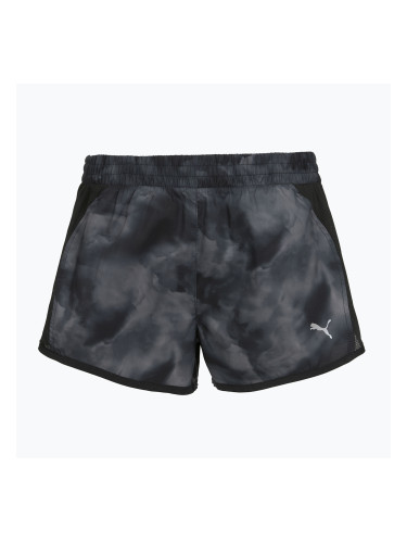 Дамски шорти за бягане PUMA Run Favorite AOP Velocity 3" black/grey