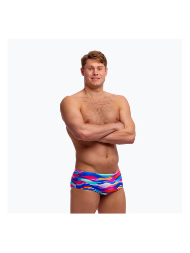 Мъжки плувни боксерки Funky Trunks Sidewinder Trunks royal wave