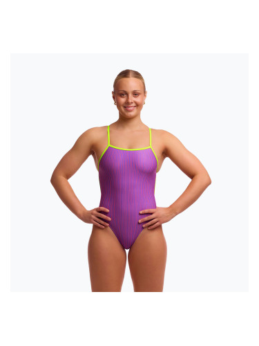 Дамски цял костюм за плуване Funkita Single Strength One pieces berry crush