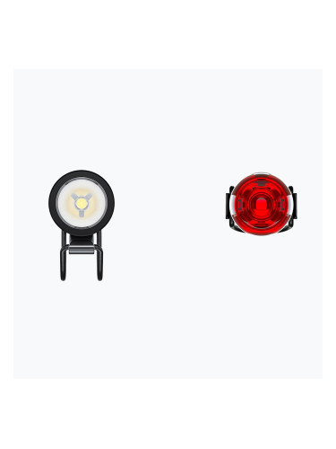 Комплект светлини за велосипед Knog Plugger Twinpack black